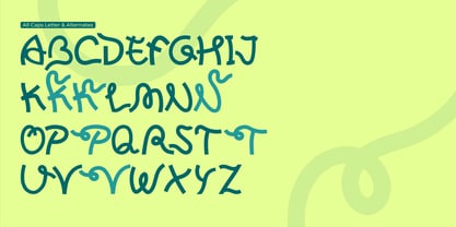 Krispy Bitsy Font Poster 2