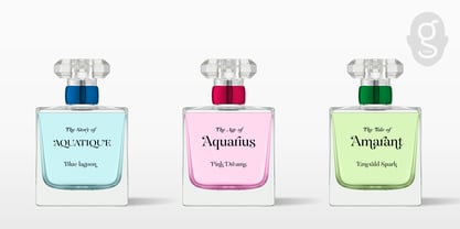 Saltaire Font Poster 2