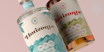 Saltaire Font Poster 5