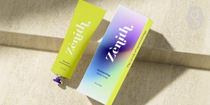 Saltaire Font Poster 3