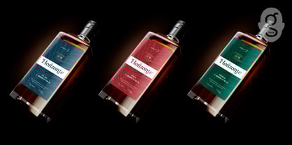 Saltaire Font Poster 4