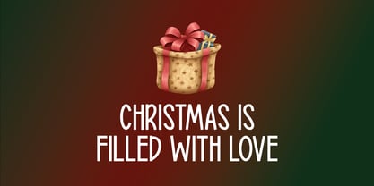Dreamy Christmas Font Poster 2