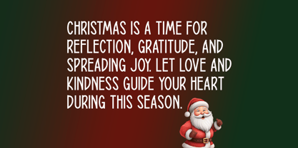 Dreamy Christmas Font Poster 4
