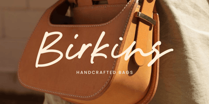 Indie Signature Font Poster 4