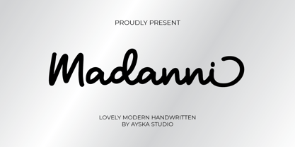 Madanni Font Poster 1