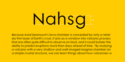 Geograph Font Poster 6