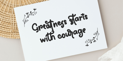 Silent Jumper Font Poster 3