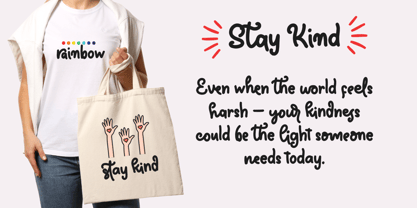 Silent Jumper Font Poster 2