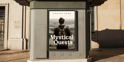 Harbor Nebula Font Poster 4