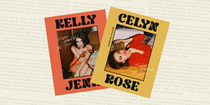 Rushing Font Poster 4