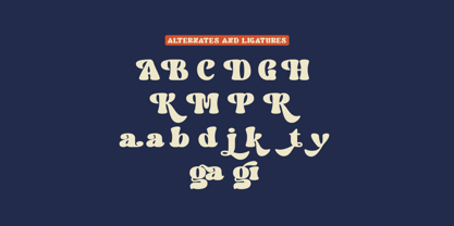 Rushing Font Poster 10