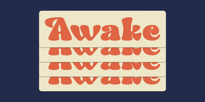 Rushing Font Poster 6