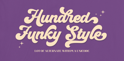 Mucky Script Font Poster 2