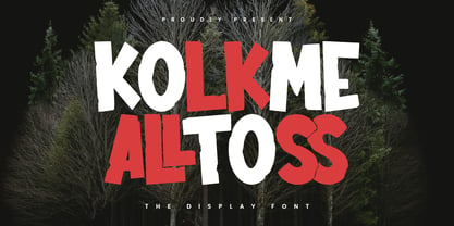 MC Kolkme Alltoss Font Poster 1