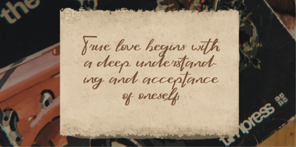 CF Aurelle Grace Font Poster 4