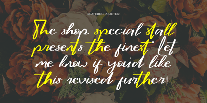 CF Aurelle Grace Font Poster 6