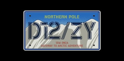 Platsten Font Poster 8