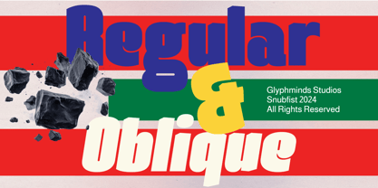 Snubfist Font Poster 3