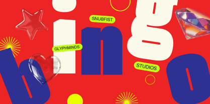 Snubfist Font Poster 4