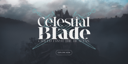 Eldritch Vanguard Font Poster 5