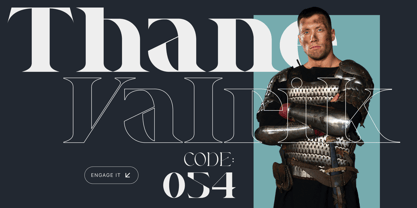 Eldritch Vanguard Font Poster 6