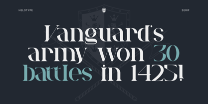 Eldritch Vanguard Font Poster 2