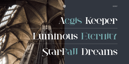 Eldritch Vanguard Font Poster 3