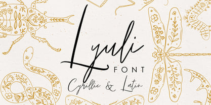 Lyuli Font Poster 1