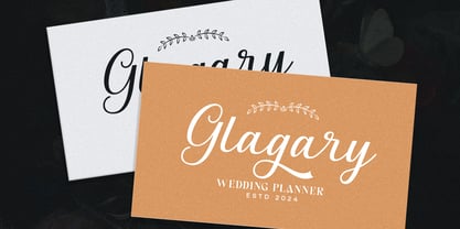 Graceful Nostagia Font Poster 6