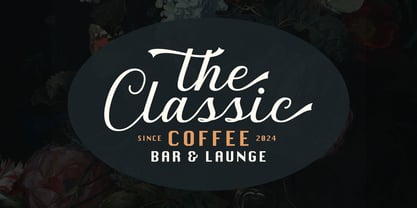 Graceful Nostagia Font Poster 5