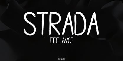 Strada Font Poster 1
