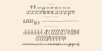 Yanhir Amolesthic Font Poster 8