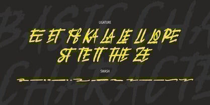 Benz Lokaly Font Poster 14