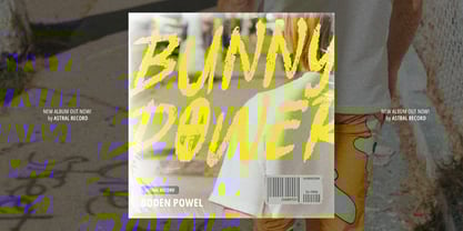 Benz Lokaly Font Poster 10