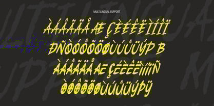 Benz Lokaly Font Poster 13