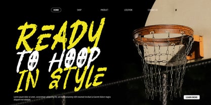 Benz Lokaly Font Poster 7