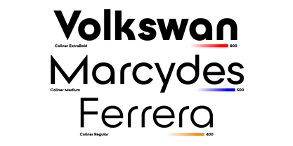 Coliner Font Poster 9