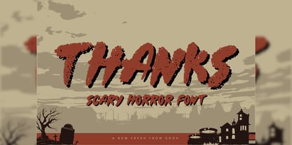 Clownie Zombies Font Poster 4