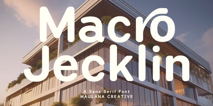 MC Macro Jecklin Font Poster 1