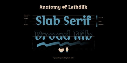 Lethalik Font Poster 3