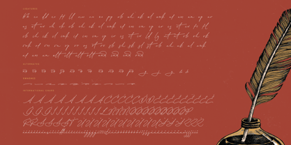 Antica Ratino Font Poster 15