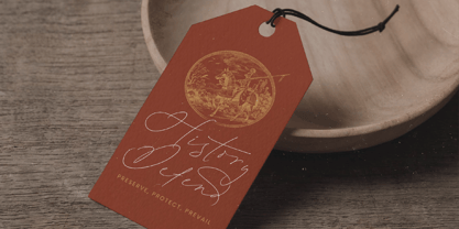 Antica Ratino Font Poster 4