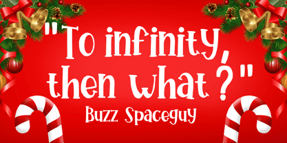 Joyful Christmas Font Poster 3