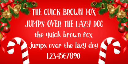 Joyful Christmas Font Poster 7