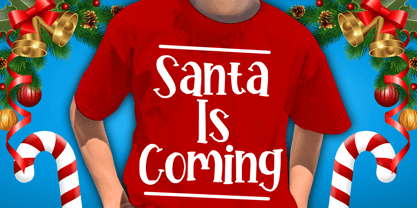 Joyful Christmas Font Poster 6