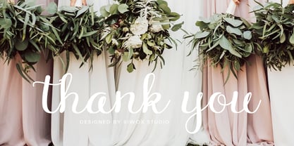 Nurila Script Font Poster 9