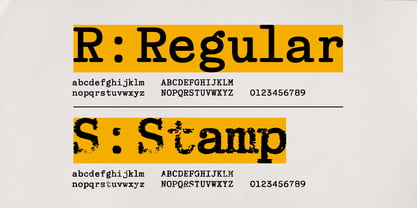 Typedeer Mono Font Poster 3