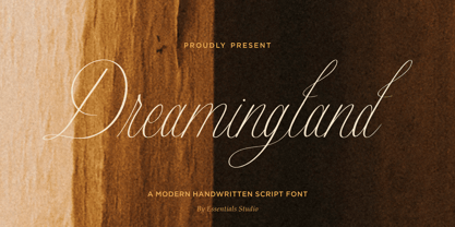 Dreamingland Font Poster 1