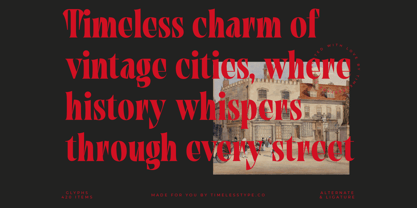 Tieldsa Font Poster 3