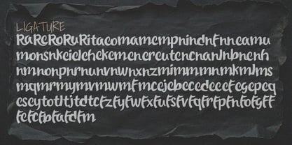 Weoqios Vintage Font Poster 9